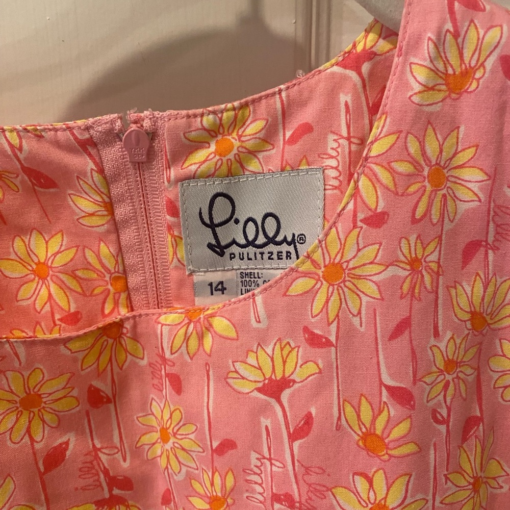 Lilly Pulitzer Pink Floral Dress
